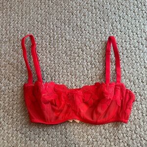 La Perla Scarlet Lace Bra